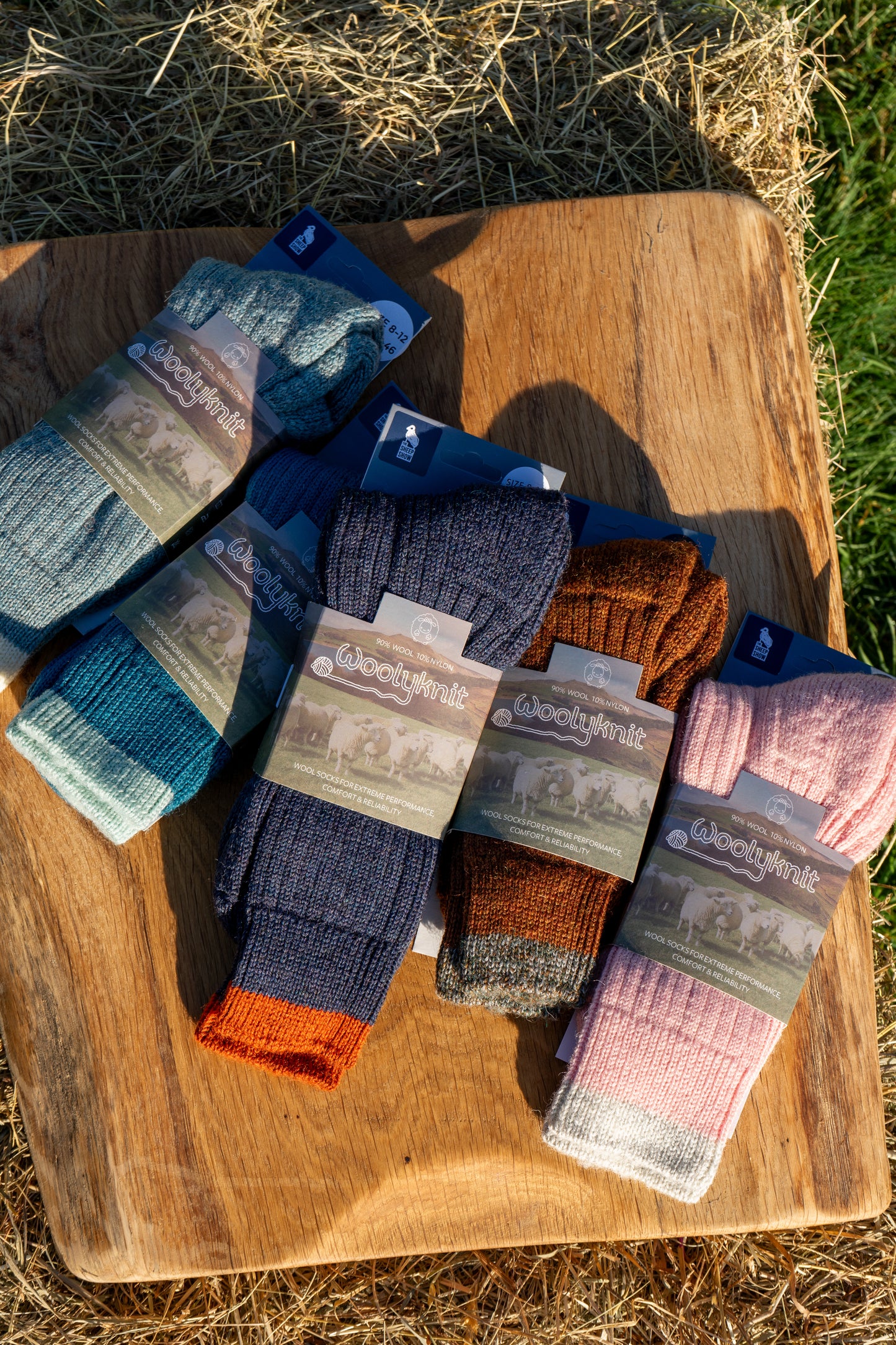 Socks (Cinnamon with Derby Tweed Tip)