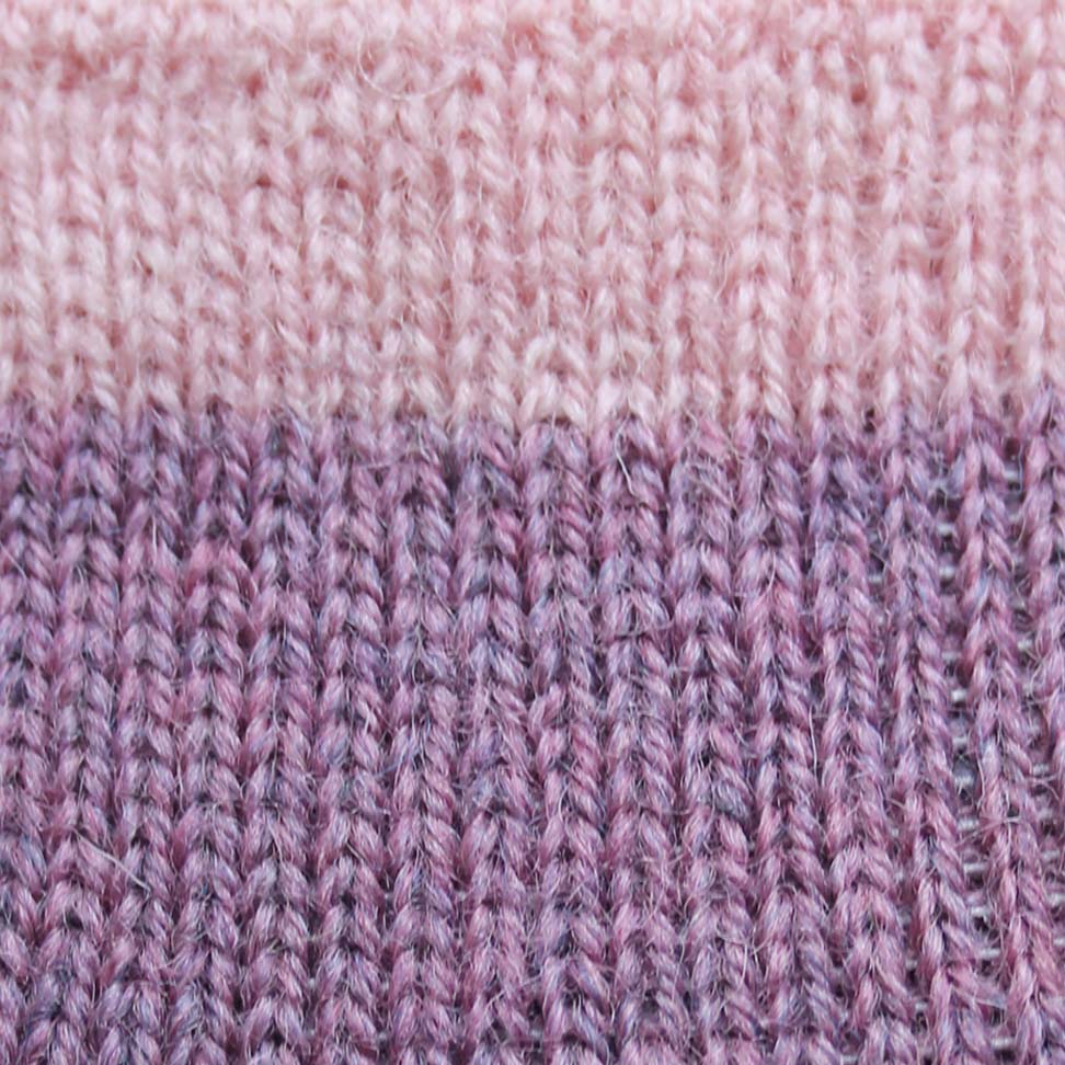 Socks (Lupin Lilac with Rose Pink tip)